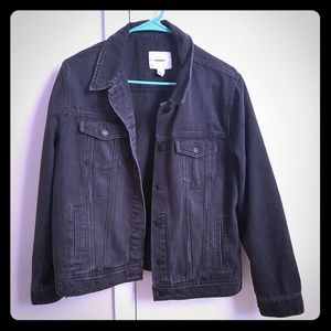 Old Navy black denim jacket